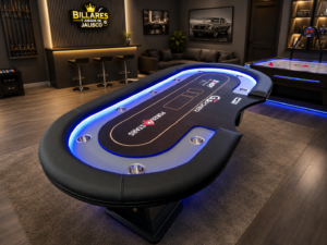 Mesa de poker con luz led